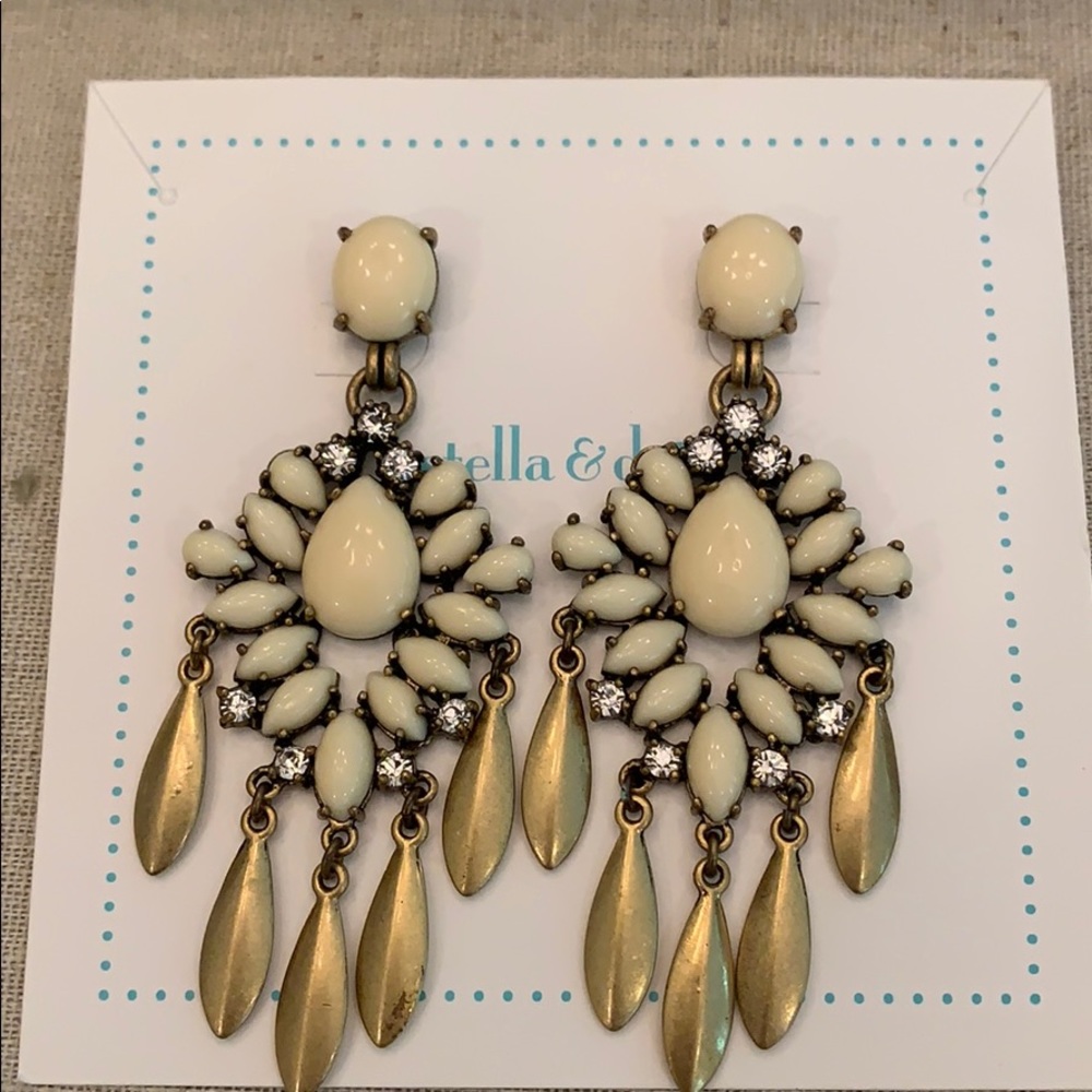 Stella & Dot Mallorca Chandelier Earrings